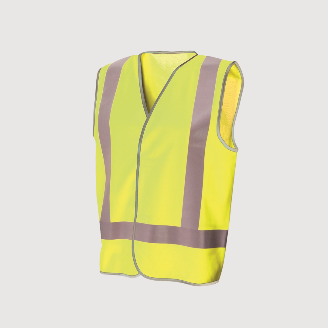 Frontier Recycled Hi-Vis Safety Vest with Reflective Tape