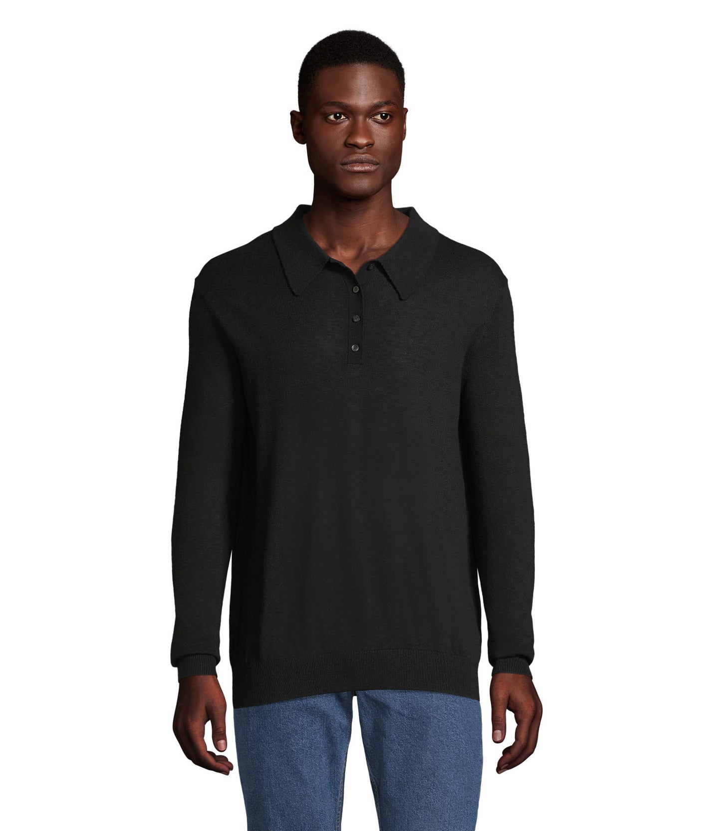 Stefan Men | Men's Polo Collar Sweater