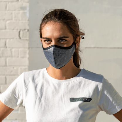 LUCKEStaple™ Reusable Mask | Ocean Balance™ | Pebble LUCK•E