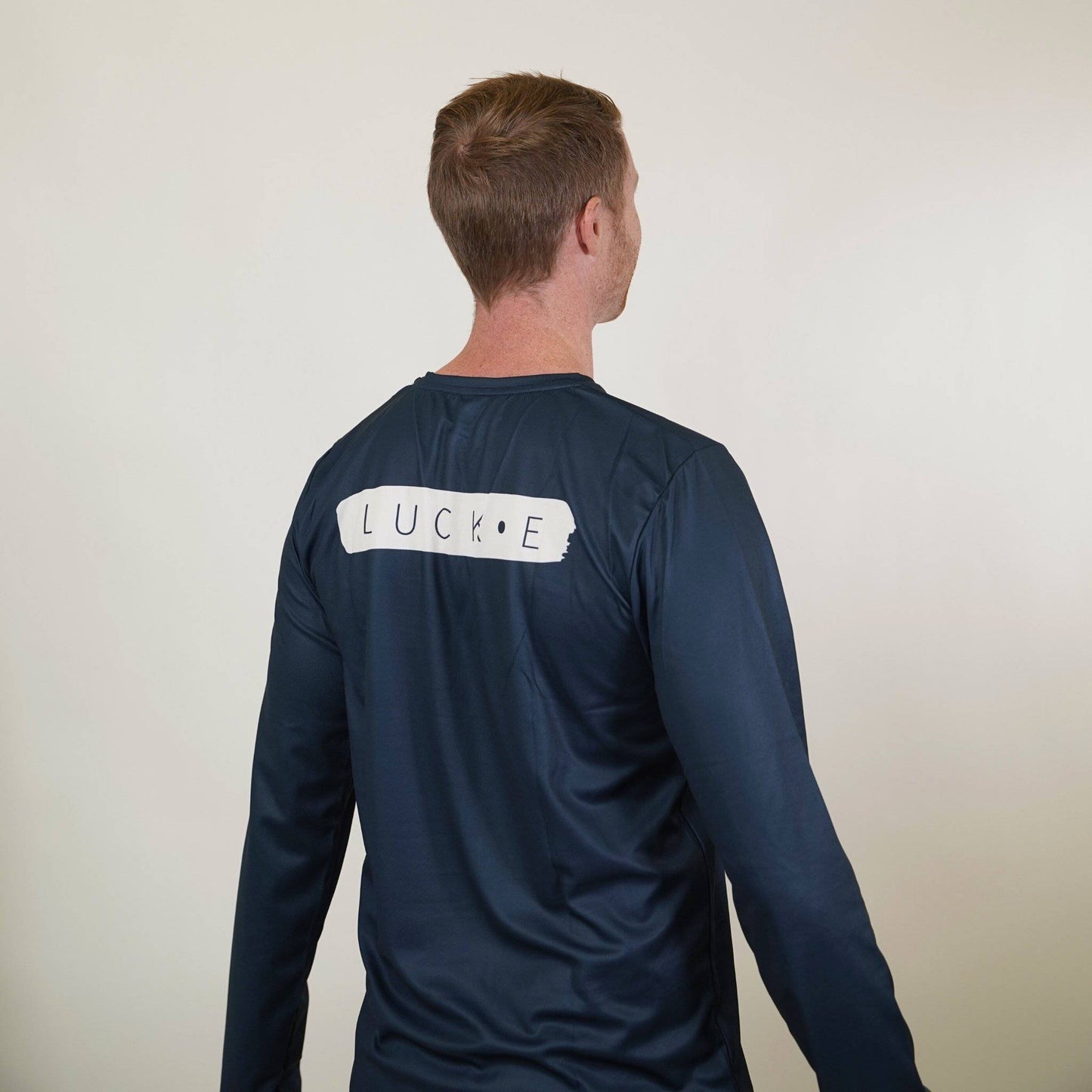 Men's Long Sleeve Recycled Tech Tee LUCK•E